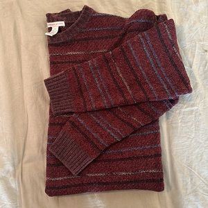 Geoffrey Beene Red Sweater LG